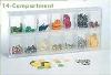 Craft Mates 14 Compartment Locking Caddy